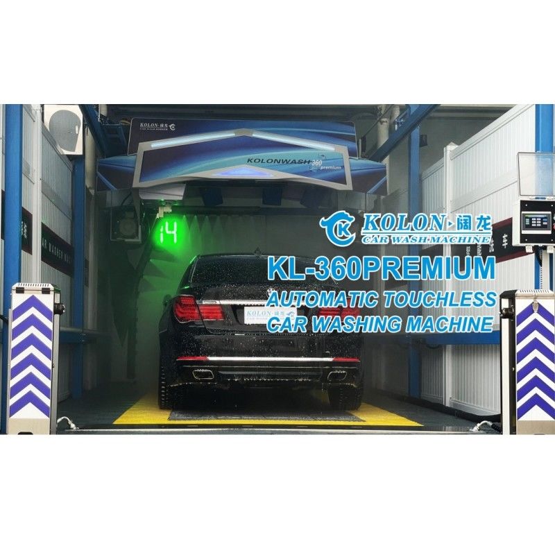Machine à laver automatique sans contact sans contact sans contact KL360 Premium pompe à eau de 22 kW, séchoir à air de 33 kW