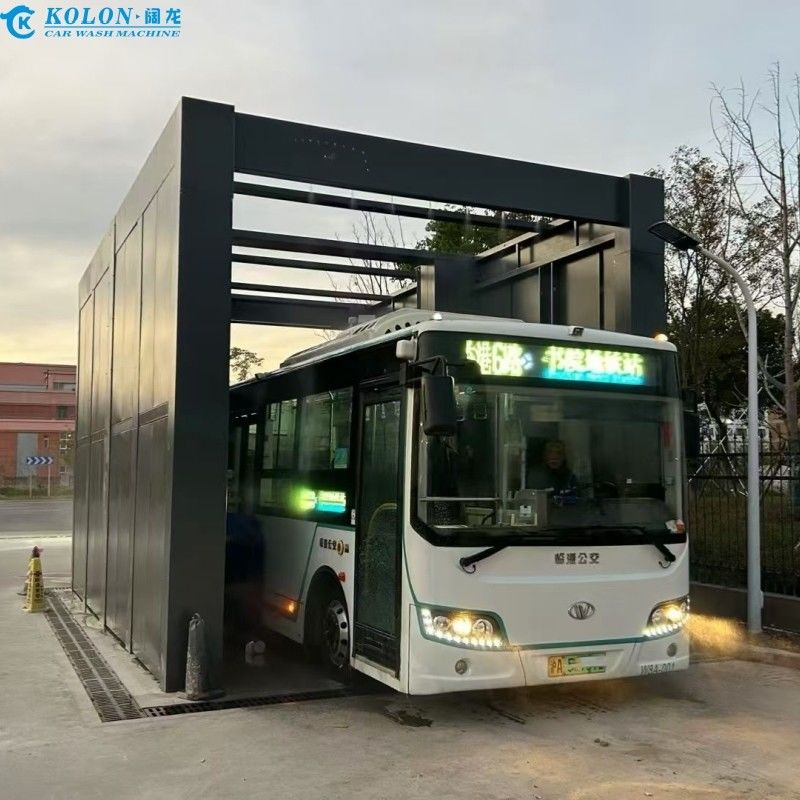 Économie de temps 3-5 minutes par machine de nettoyage de bus de voiture avec une longueur maximale illimitée